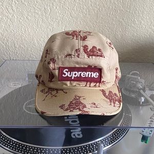 Supreme S/S 2012 pink camels camp cap